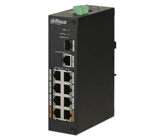  Зображення Комутатор Dahua Комутатор Dahua DH-PFS3110-8ET-96) 