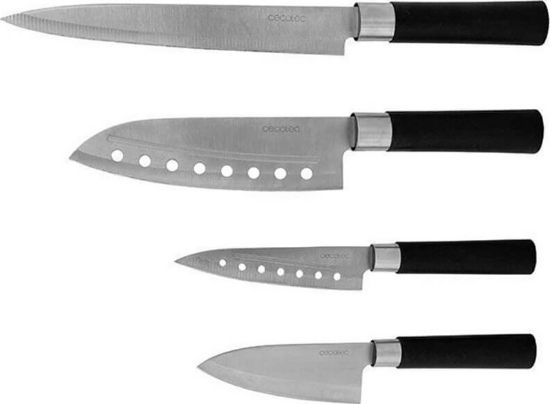  Зображення Набір ножів Cecotec 4 Santoku Kit CCTC-01002 (8435484010023) 