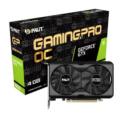  Зображення Відеокарта GF GTX 1650 4GB GDDR6 GamingPro OC Palit (NE61650S1BG1-1175A) 