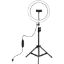  Зображення Набір блогера Puluz Ring USB LED lamp 11.8"+ tripod 1.1m (PKT3056B) 