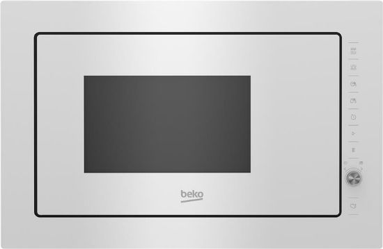  Зображення Мікрохвильова піч Beko вбудовувана, 25л, електр. управл., 900Вт, гриль, дисплей, білий 
