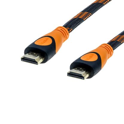  Зображення Кабель мультимедійний HDMI to HDMI 5.0m 4K Grand-X (HDN05-4K) 