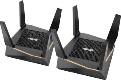  Зображення Маршрутизатор ASUS RT-AX92U 2PK (AX6100 4xGE LAN 1xGE WAN 1xUSB3.1 1xUSB2.0  OFDMA MESH Gaming)) 
