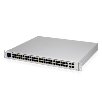  Зображення Комутатор Ubiquiti UniFi Switch PRO 48 PoE Gen2 (USW-PRO-48-POE) (40xGE PoE+, 8хGE PoE++, 4xSFP+, L3 