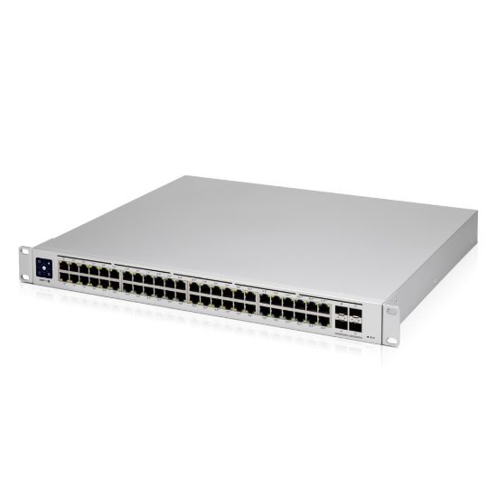  Зображення Комутатор Ubiquiti UniFi Switch PRO 48 PoE Gen2 (USW-PRO-48-POE) (40xGE PoE+, 8хGE PoE++, 4xSFP+, L3 
