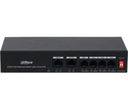  Зображення Комутатор Dahua Комутатор Dahua DH-PFS3006-4ET-36) 