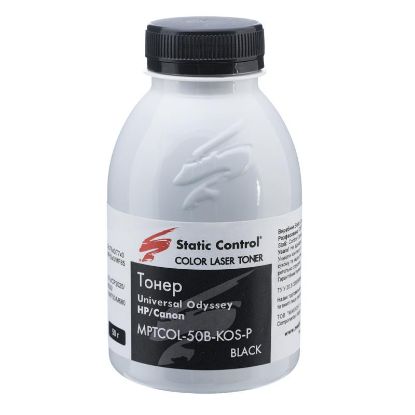  Зображення Тонер HP/Canon Універсальний Odyssey   50г  Black  *Static Control) 