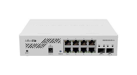  Зображення Комутатор MikroTik Cloud Smart Switch CSS610-8G-2S+IN 