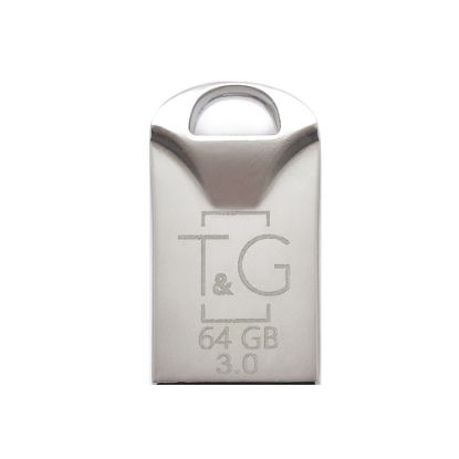  Зображення Флеш-накопичувач USB3.0 64GB T&G 106 Metal Series Silver (TG106-64G3) 