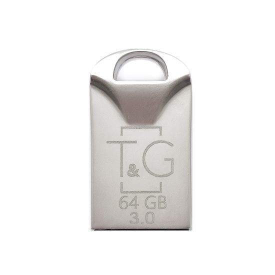  Зображення Флеш-накопичувач USB3.0 64GB T&G 106 Metal Series Silver (TG106-64G3) 