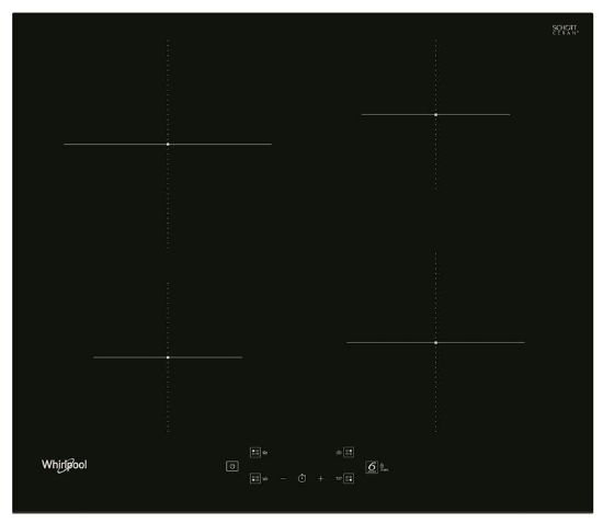  Зображення Варочна поверхня Whirlpool WSQ2760BF 
