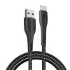  Зображення Кабель 1m USB 2.0 AM/Type-C Colorway (CW-CBUC034-BK) (PVC + led) 2.4А Black 