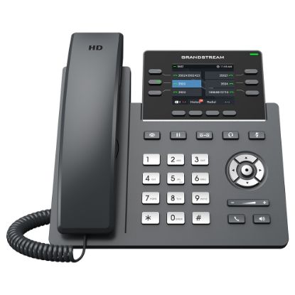  Зображення Grandstream GRP2613, Carrier-Grade IP Phones, 3+3  line keys, 3 SIP accounts, 24 Digital BLF and Speed Dial keys, HD (with power supply) 