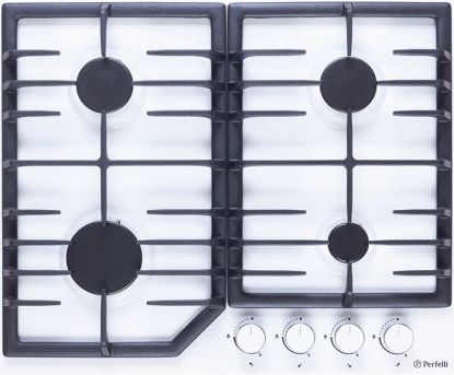  Зображення Варильна поверхня Perfelli HGM 61494 WH 