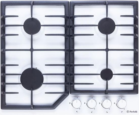  Зображення Варильна поверхня Perfelli HGM 61494 WH 