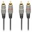  Зображення Аудіо-кабель 2RCA to 2RCA 1.5m Cablexpert (CCAP-202-1.5M) 