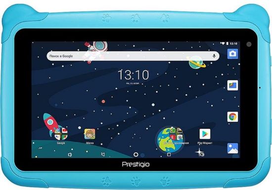  Зображення Prestigio Smartkids, PMT3197_W_D_BE, wifi, 7" 1024*600 IPS display, up to 1.3GHz quad core processor, android 10 (go edition), 1GB RAM+16GB ROM, 0.3MP front+2MP rear camera,2500mAh battery 