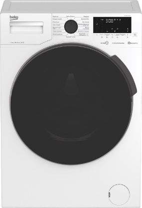  Зображення Пральна машина Beko фронтальна, 8кг, 1400, A+++, 55см, дисплей, пар, інвертор, білий 