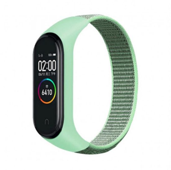  Зображення Ремінець BeCover Nylon Style для Xiaomi Mi Smart Band 5/Mi Smart Band 6 Mint (705426) 