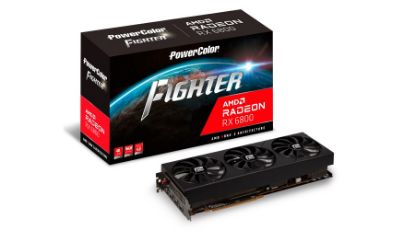  Зображення Відеокарта AMD Radeon RX 6800 16GB GDDR6 Fighter PowerColor (AXRX 6800 16GBD6-3DH/OC) 