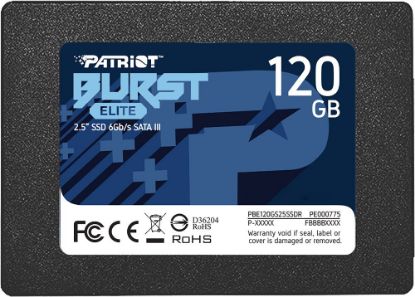  Зображення Накопичувач 2.5" SSD 120GB Patriot Burst Elite (PBE120GS25SSDR) 