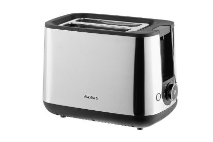  Зображення Тостер Ardesto Steel Collection T-K200 800Вт, метал+пластик, сріблястий+чорний 