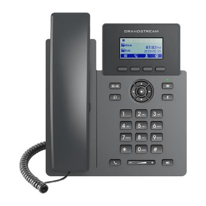  Зображення Grandstream GRP2601P, Carrier-Grade IP Phones, 2 lines, 2 SIP accounts, Dual 10/100 Mbsps Ethernet ports, PoE(No PSU included) 