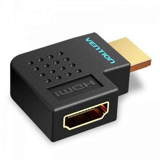  Зображення Адаптер Vention HDMI M - HDMI F, v2.0, угол 270 (AICB0) 