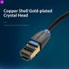  Зображення Патч-корд Vention CAT 8 SFTP Ethernet, 2 m, Black (IKABH) 