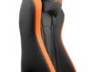  Зображення Крісло для геймерів EXPLORE Black/Orange  дихаюча екошкіра, стальний каркас, чорний+оранжевий) 