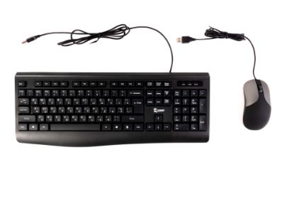  Зображення Комплект (клавіатура, мишка) COBRA SK-101 