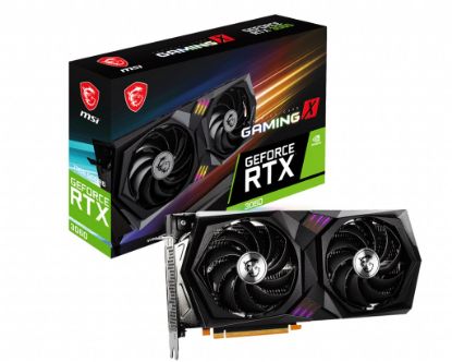  Зображення Відеокарта GF RTX 3060 12GB GDDR6 Gaming X MSI (GeForce RTX 3060 GAMING X 12G) 