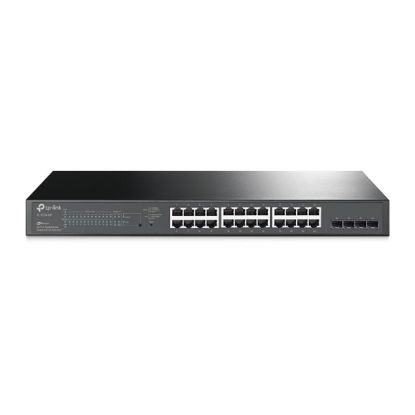  Зображення Комутатор TP-LINK TL-SG2428P 24xGE/PoE+ 250W, 4xSFP+, JetStream 