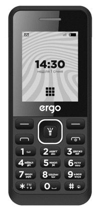  Зображення Мобiльний телефон Ergo B242 Dual Sim Black 