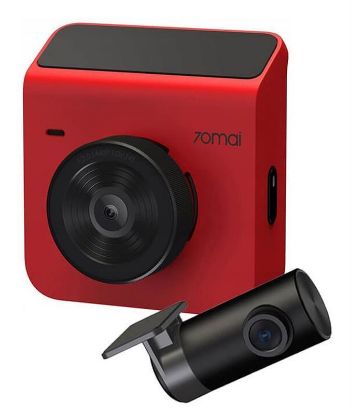  Зображення Відеореєстратор+камера заднього виду 70Mai Smart Dash Cam Pro Plus MiDrive A400Red +RC09) 