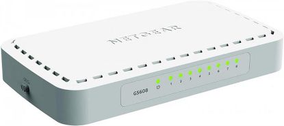  Зображення Комутатор NETGEAR GS608 8xGE) 