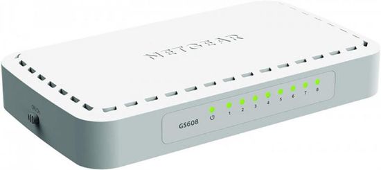  Зображення Комутатор NETGEAR GS608 8xGE) 
