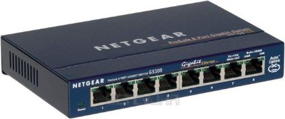  Зображення Комутатор NETGEAR GS108GE 8xGE, некерований 