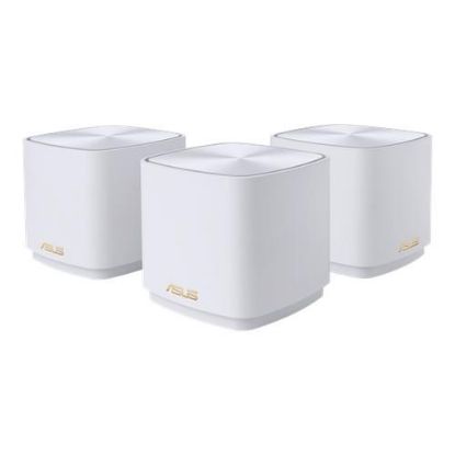 Зображення Маршрутизатор ASUS ZenWiFi XD4 (3PK) white AX1800 (1xGE LAN 1x1GE WAN WPA3 OFDMA MESH)) 