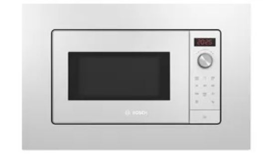 Зображення Мікрохвильова піч Bosch вбудовувана, 20л, електр. управл., 800Вт, дисплей, білий 