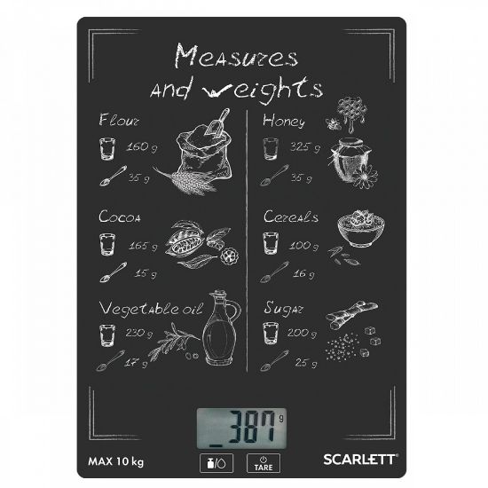  Зображення Ваги кухонні Scarlett SC-KS57P64 