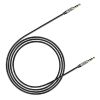  Зображення Кабель AUX Audio TRS M/M 1.0 м Yiven Audio Cable M30 срібно-чорний Baseus 
