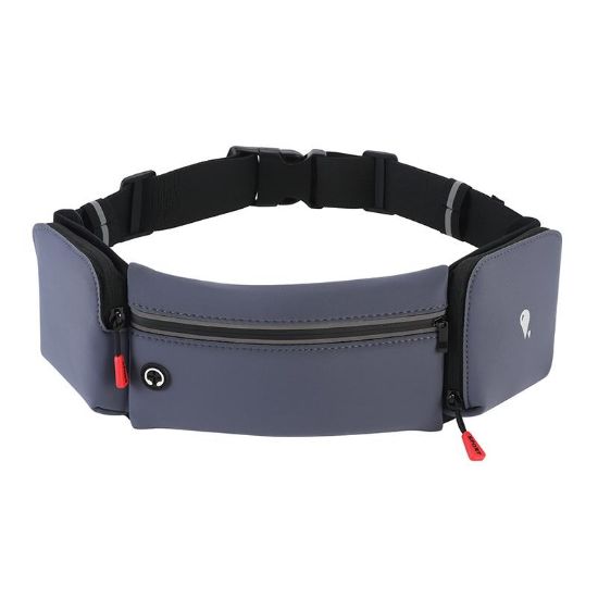  Зображення Поясна сумка BeCover DL0007 Dark Gray (706067) + органайзер для навушників 