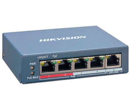  Зображення Комутатор Hikvision DS-3E1105P-EI 
