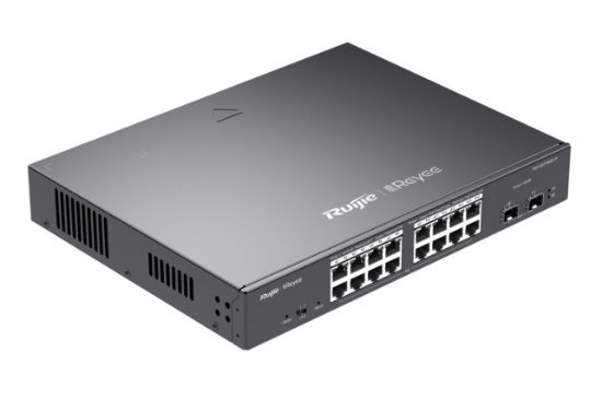  Зображення Комутатор мережевий Ruijie Networks RG-ES218GC-P 