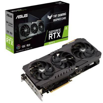  Зображення Відеокарта GF RTX 3070 Ti 8GB GDDR6X TUF Gaming OC Asus (TUF-RTX3070TI-O8G-GAMING) 