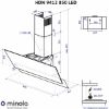  Зображення Витяжка Minola HDN 9412 BL 850 LED 
