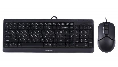  Зображення Комплект A4-Tech F1512 (Black) 