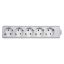  Зображення Колодка подовжувача Emos (P0520) 5 розеток White 