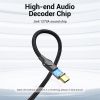  Зображення Кабель Vention USB Type-C - 2хRCA (M/M), 2 м, Black (BGUHH) 